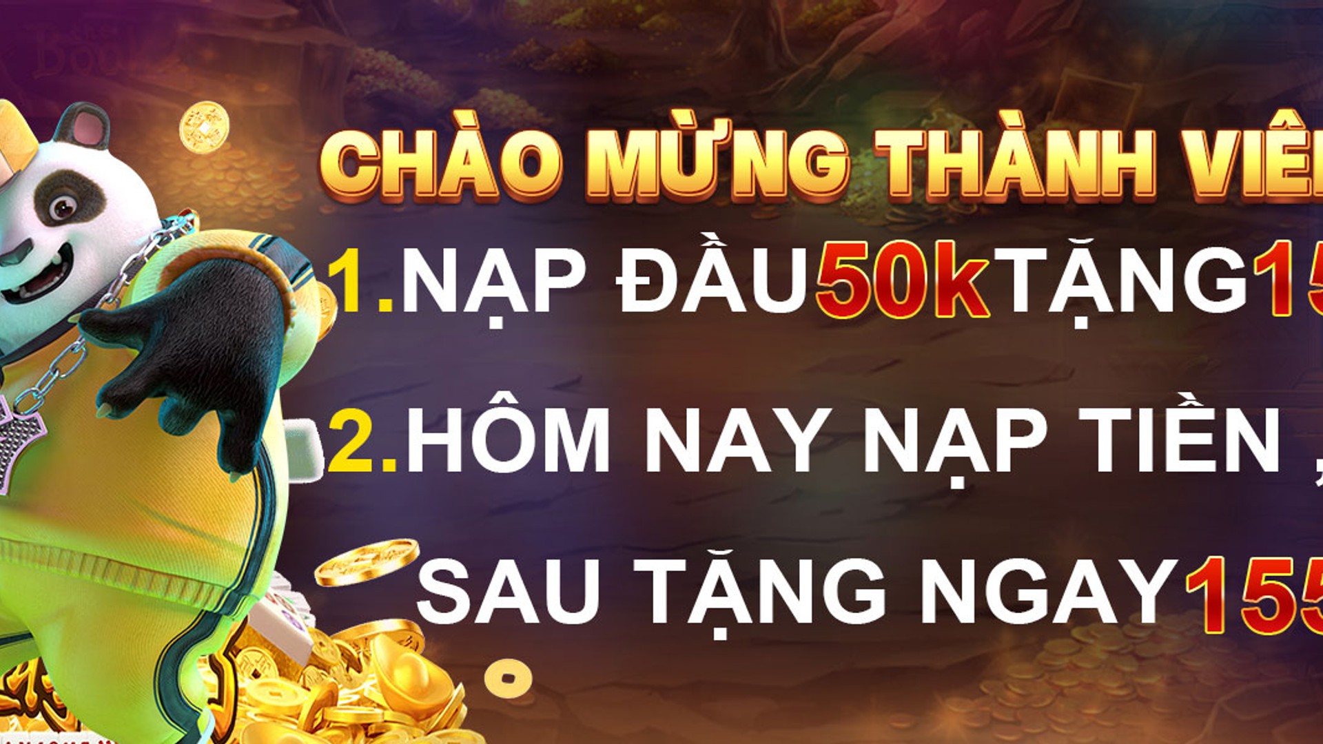 Hình ảnh banner ưu đãi chào mừng ABC88